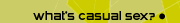What's casual sex?